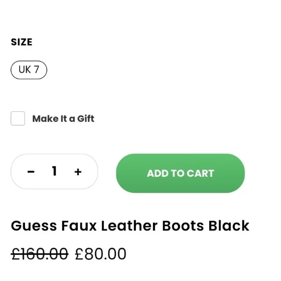 بوت جیر برند Guess