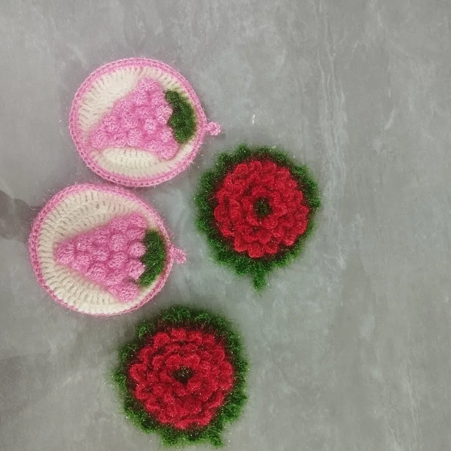 اسکاج انگوری وگل برجسته