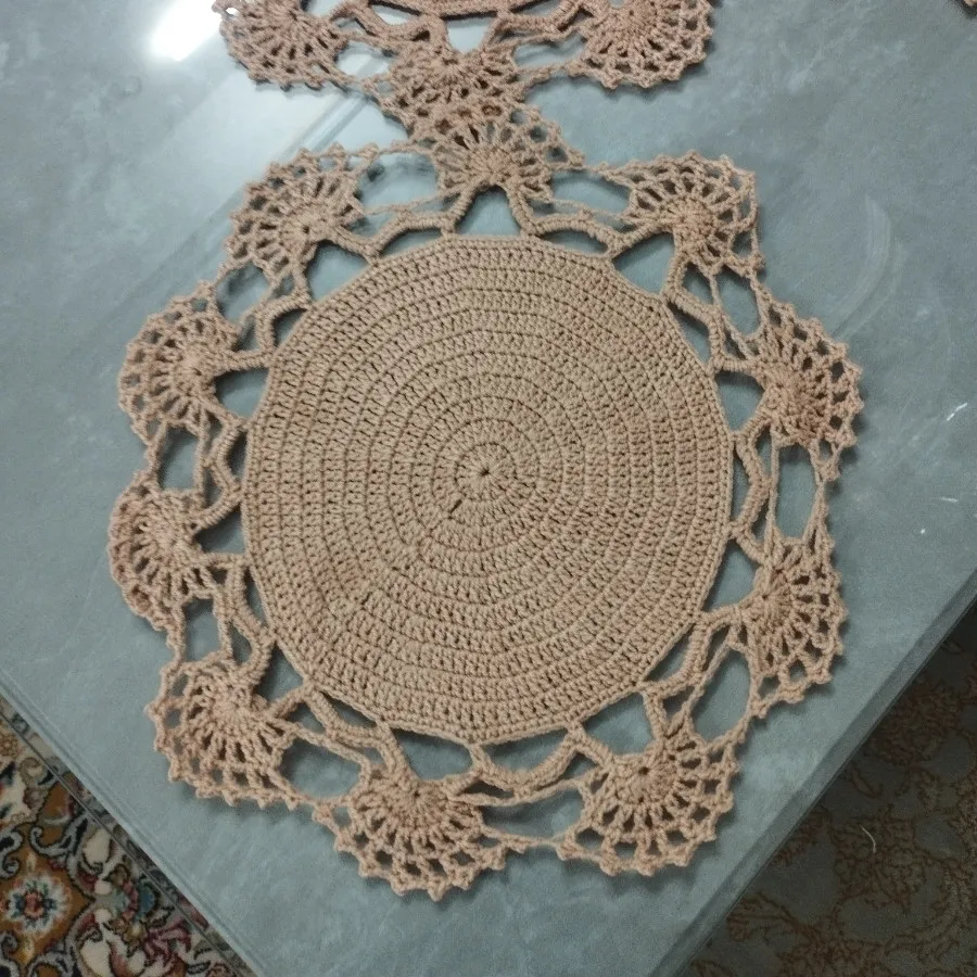 رومیزی زیر بشقابی