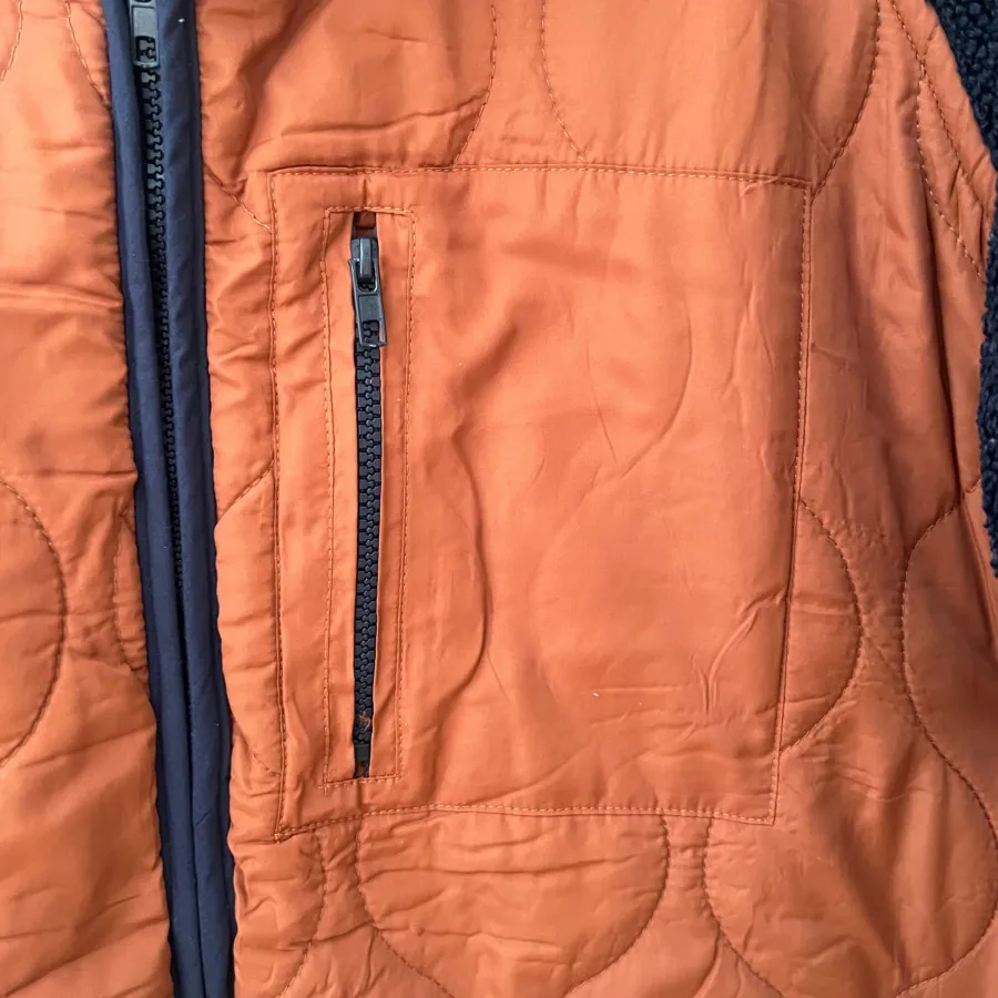 بامبر سرمه ای آجری