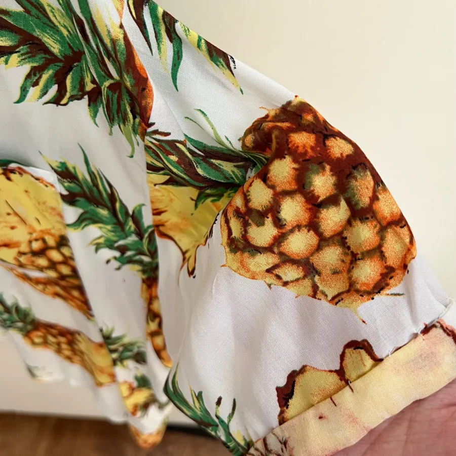 شومیز هاوایی طرح اناناس