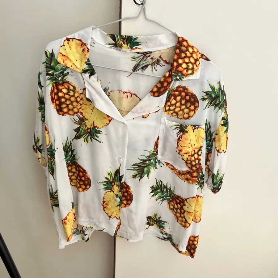 شومیز هاوایی طرح اناناس