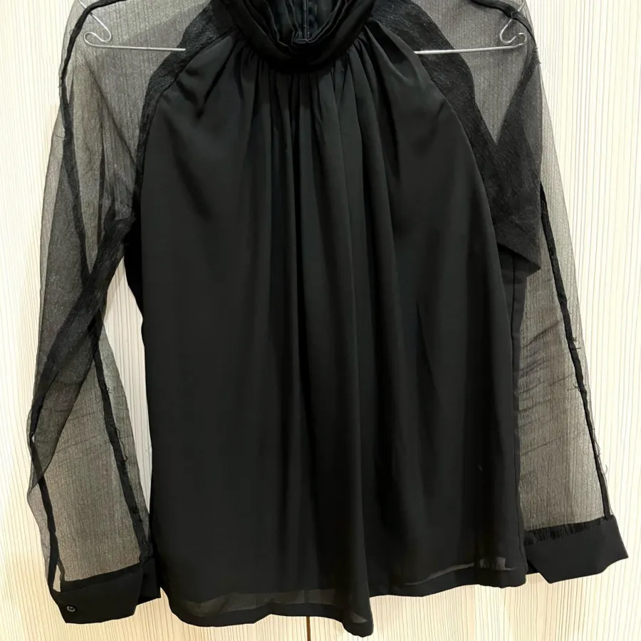 شومیز مجلسی آستین تور