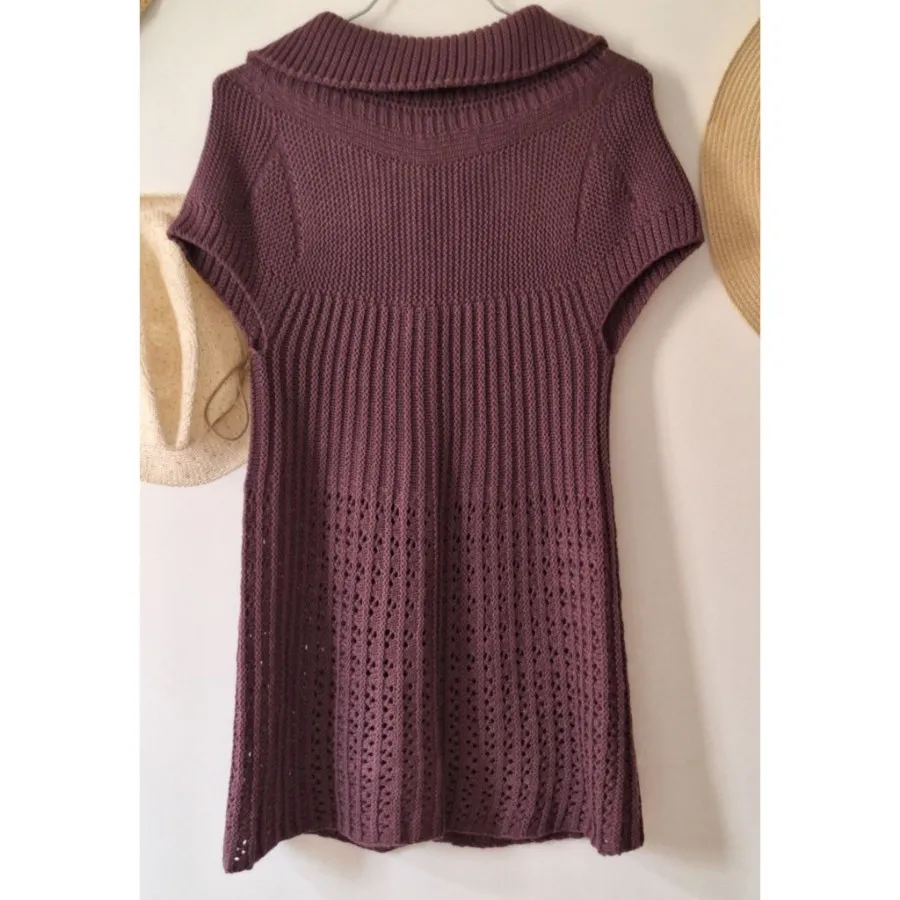 بلوز بافت بنفش نو