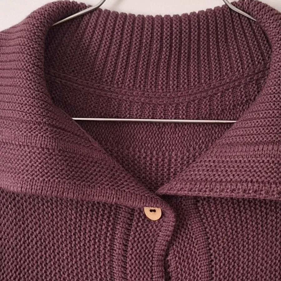 بلوز بافت بنفش نو