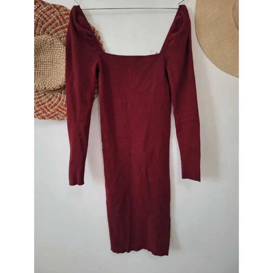 پیراهن بافت یقه خشتی