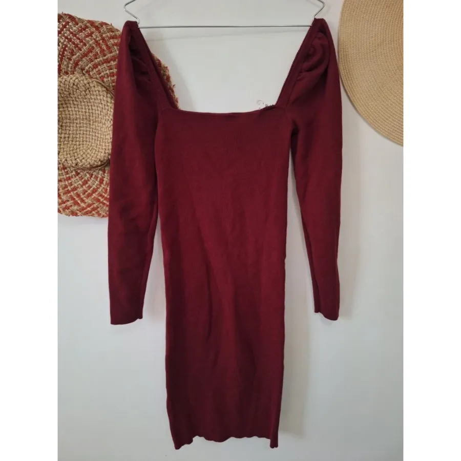 پیراهن بافت یقه خشتی