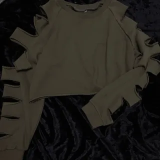 کراپ استین بلند