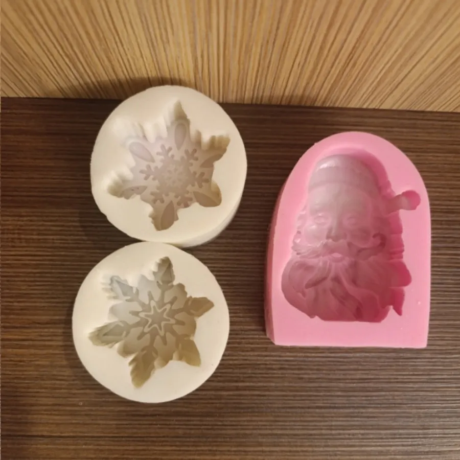 3قالب صورت بابانویل و برف