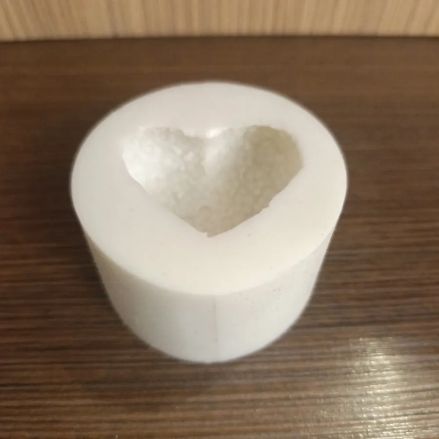 قالب سیلیکونی قلب گلدار