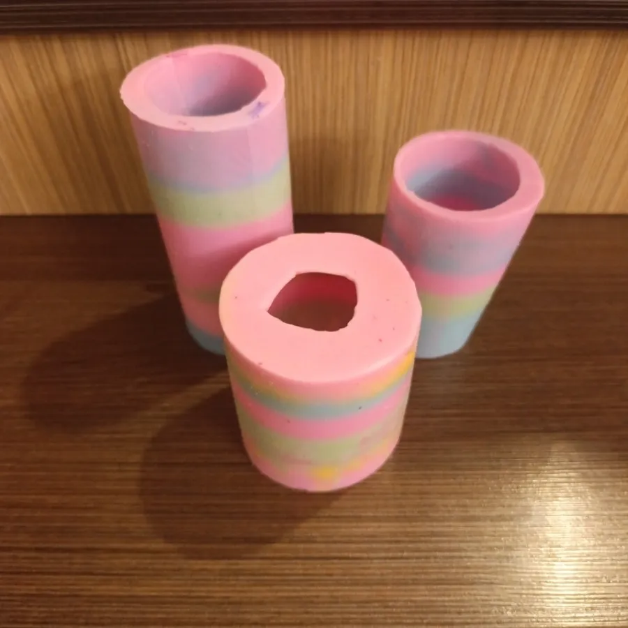 قالب جا شمعی قلمی سه تایی