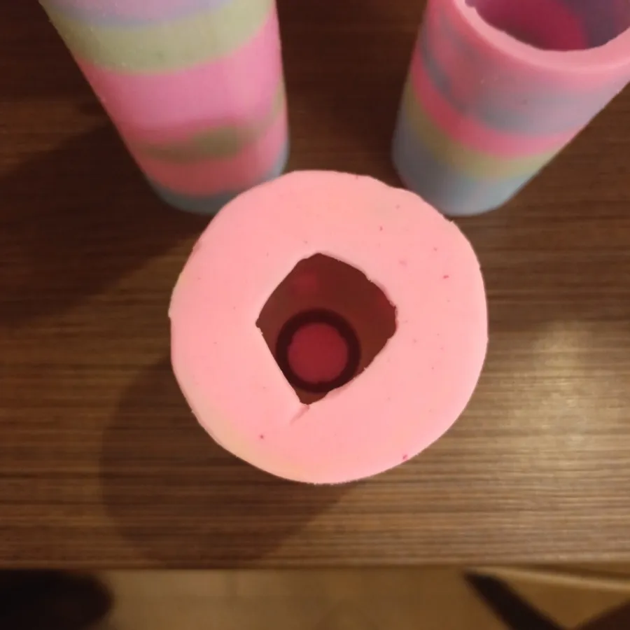 قالب جا شمعی قلمی سه تایی