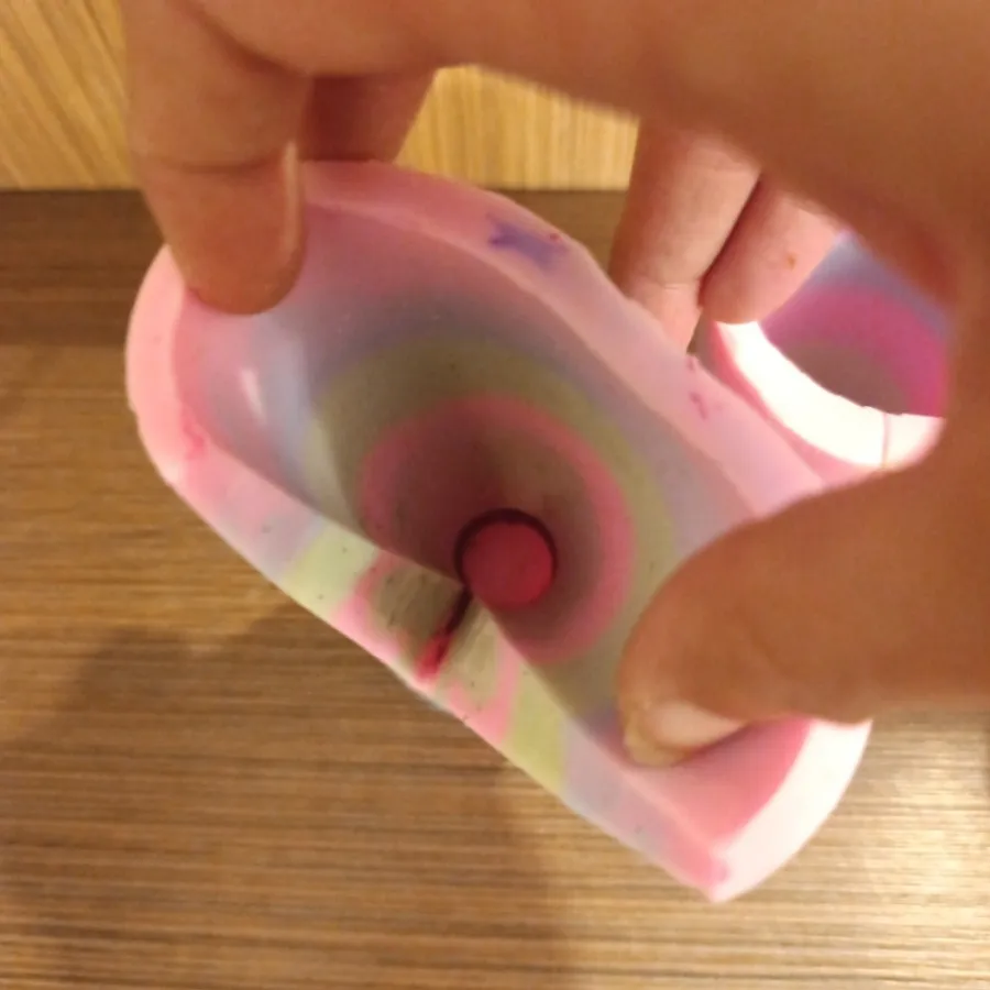 قالب جا شمعی قلمی سه تایی