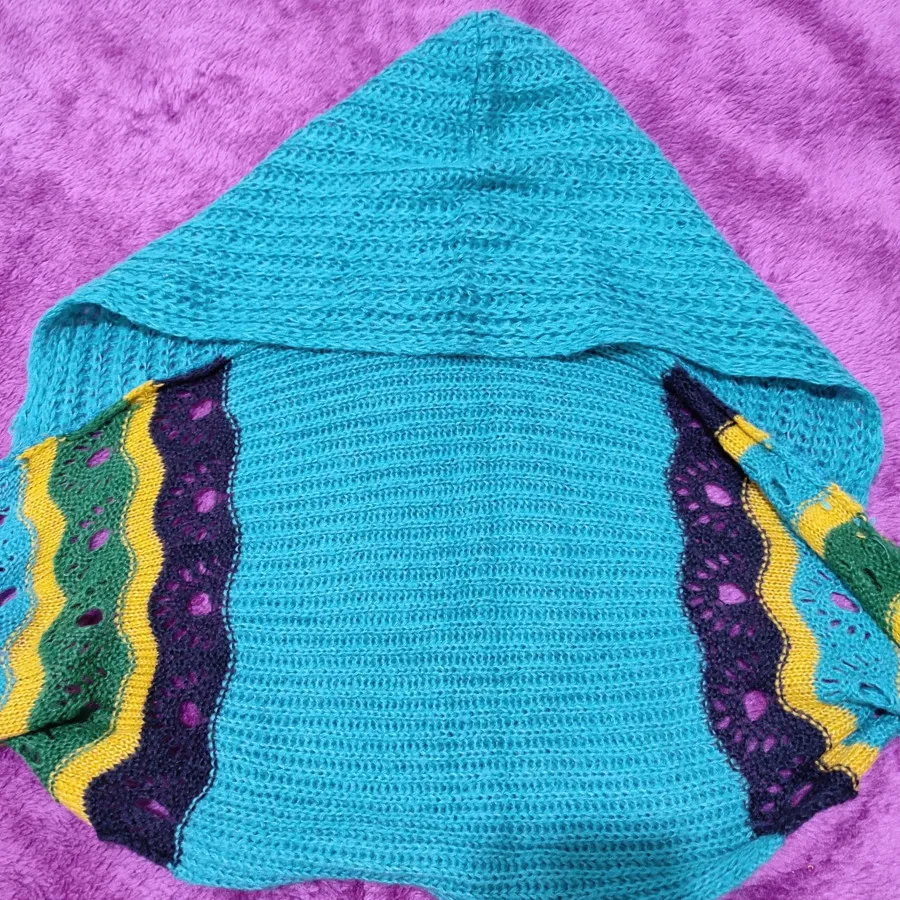 شال کلاهدار بافت