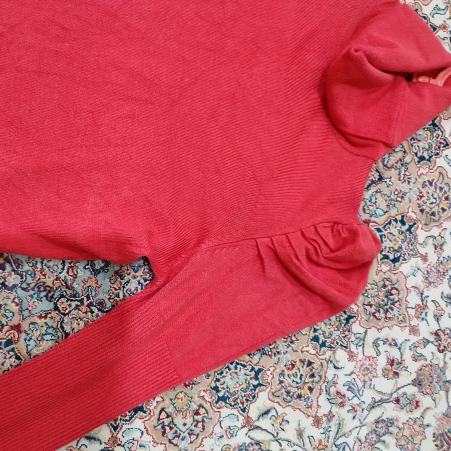 یقه اسکی آستین پفکی