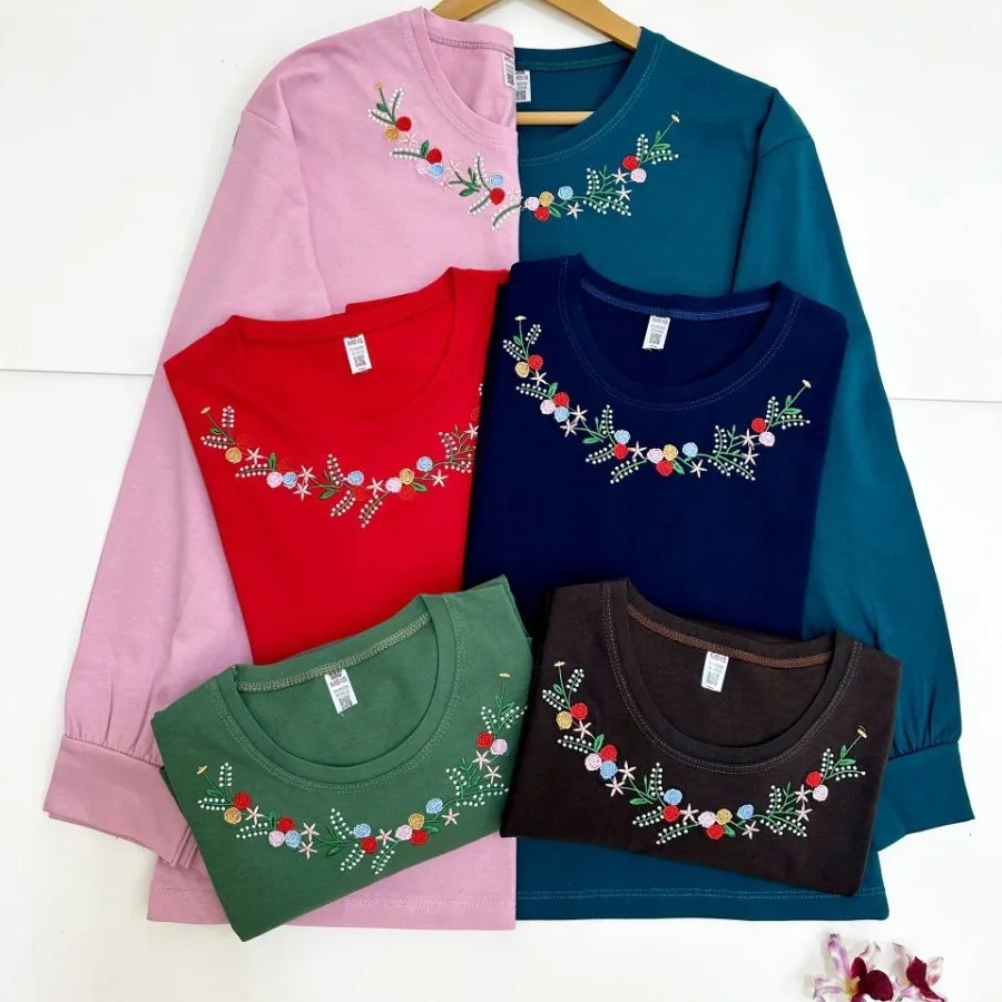 بلوز آستین بلند پاییزه