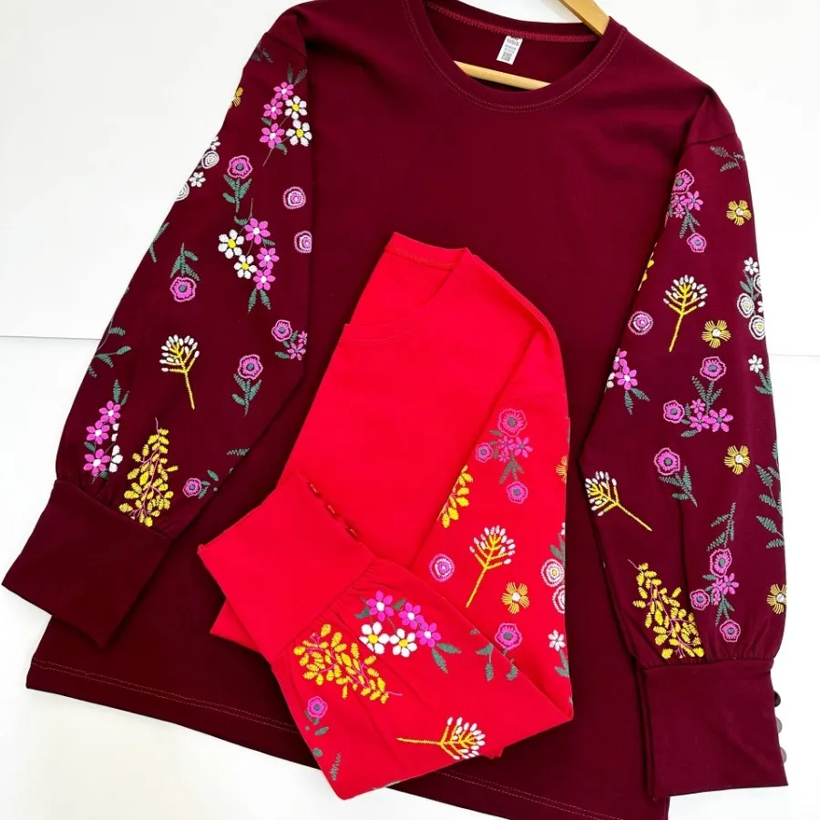 شومیز آستین بلند یلدایی