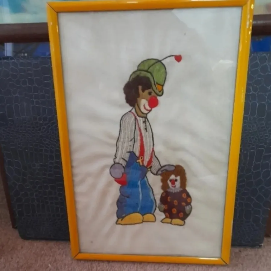 تابلو گلدوزی قدیمی