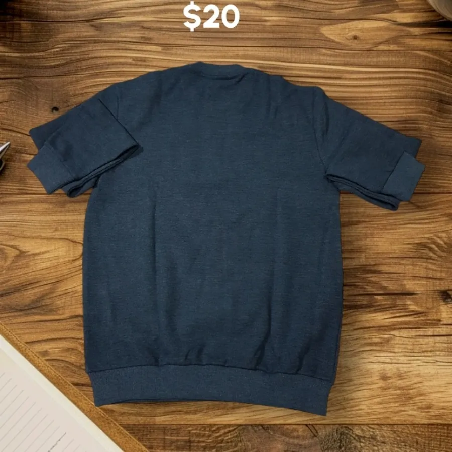 سلانیک آبی سرمه ای XL