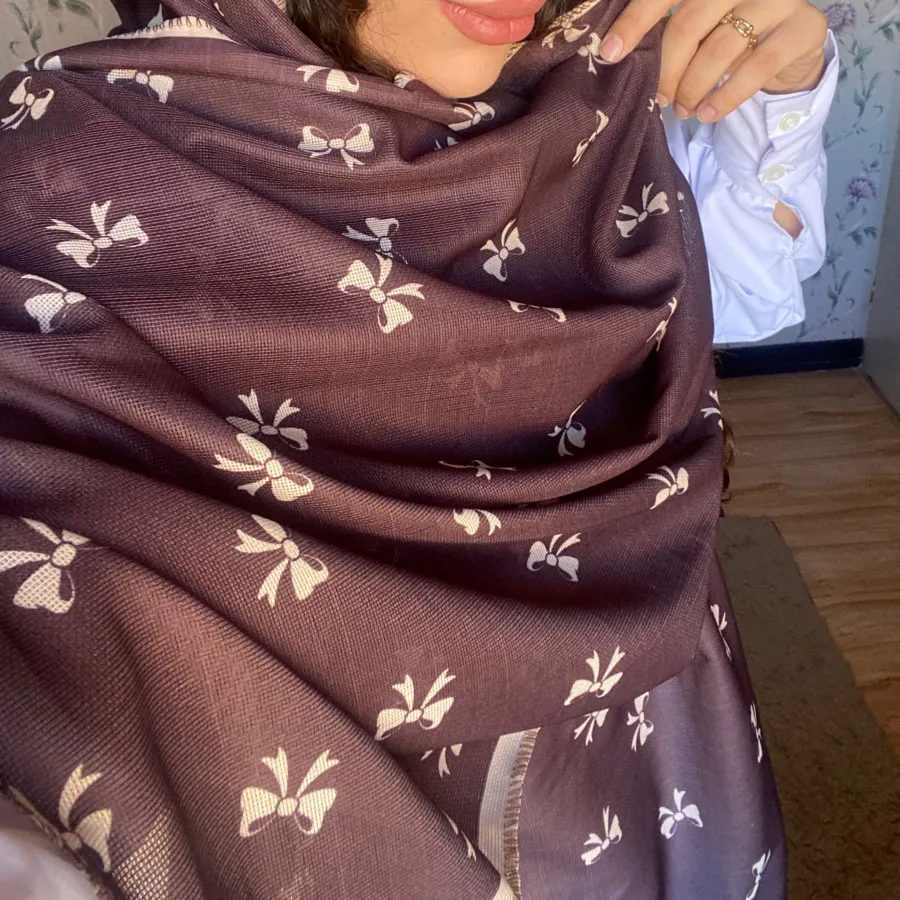 شال سوزنی ترند پاییزی