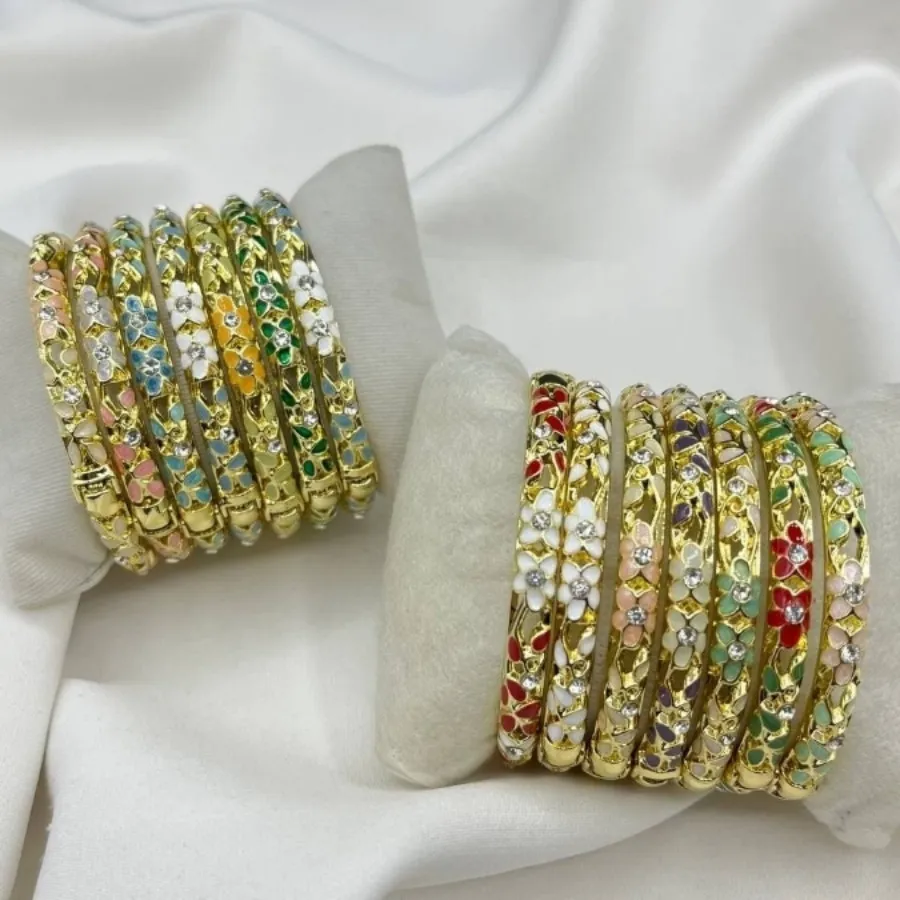 بنگل میناکاری گل ریز