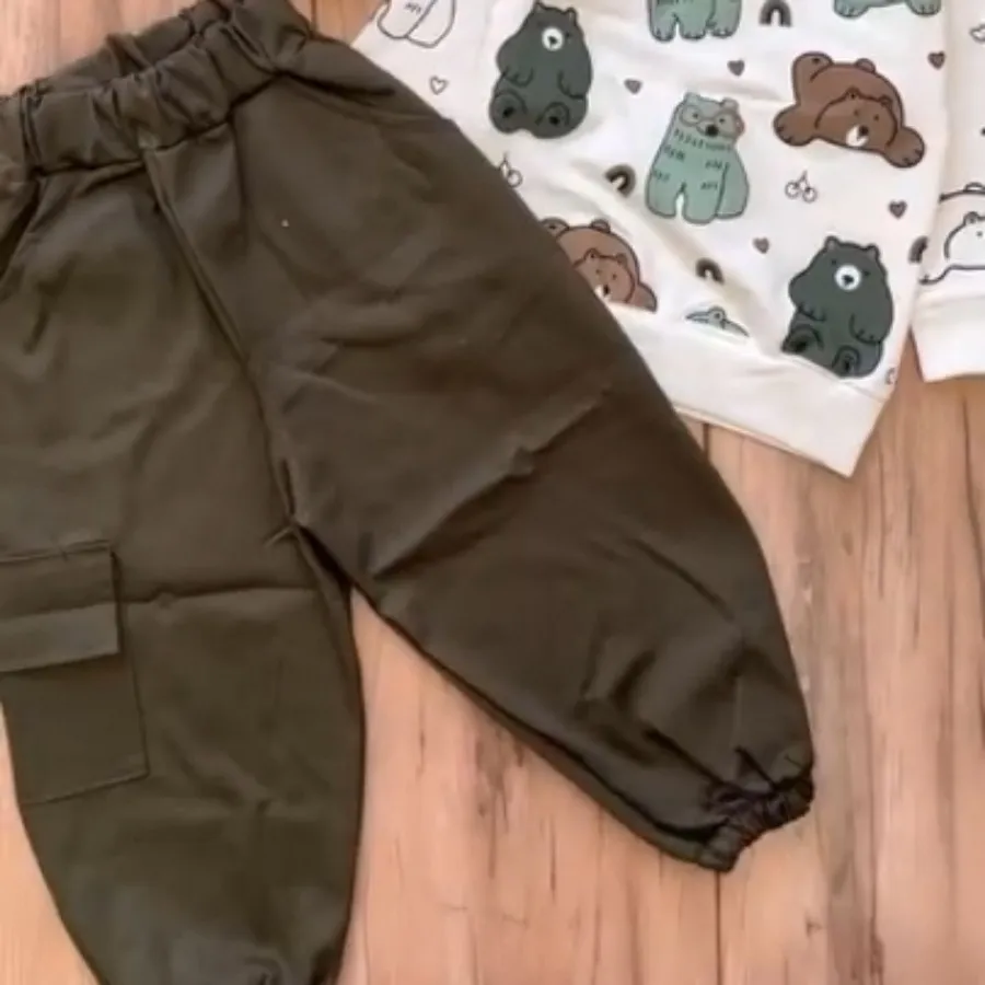 شلوار کتان بچگانه