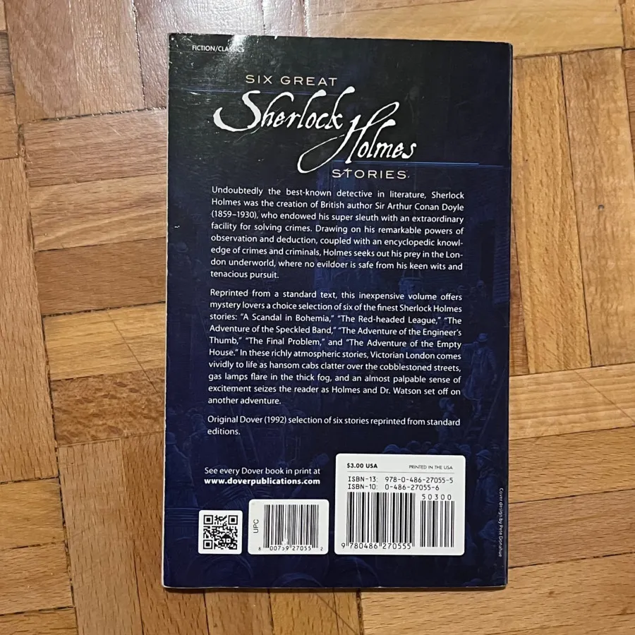 کتاب داستانهای شرلوک هلمز