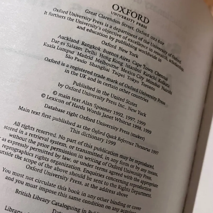 کتاب Synonym & Antonyms