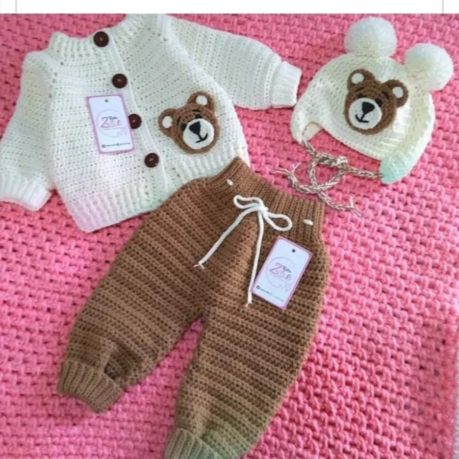 ست نوزادی سویشرت شلوارکلا