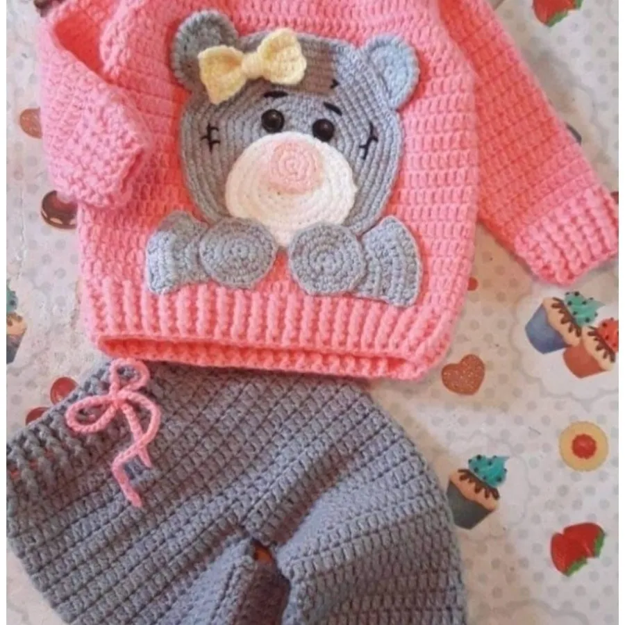 ست نوزادی سویشرت شلوارکلا