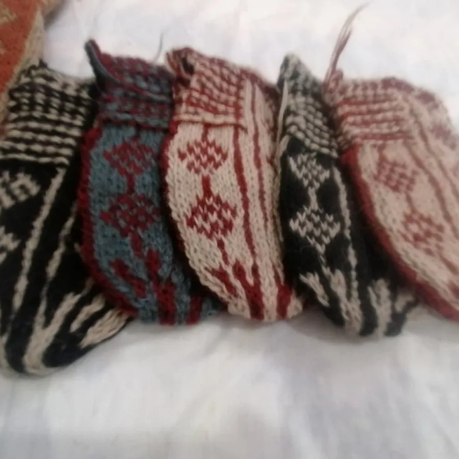 پاپوش پشم طبیعی