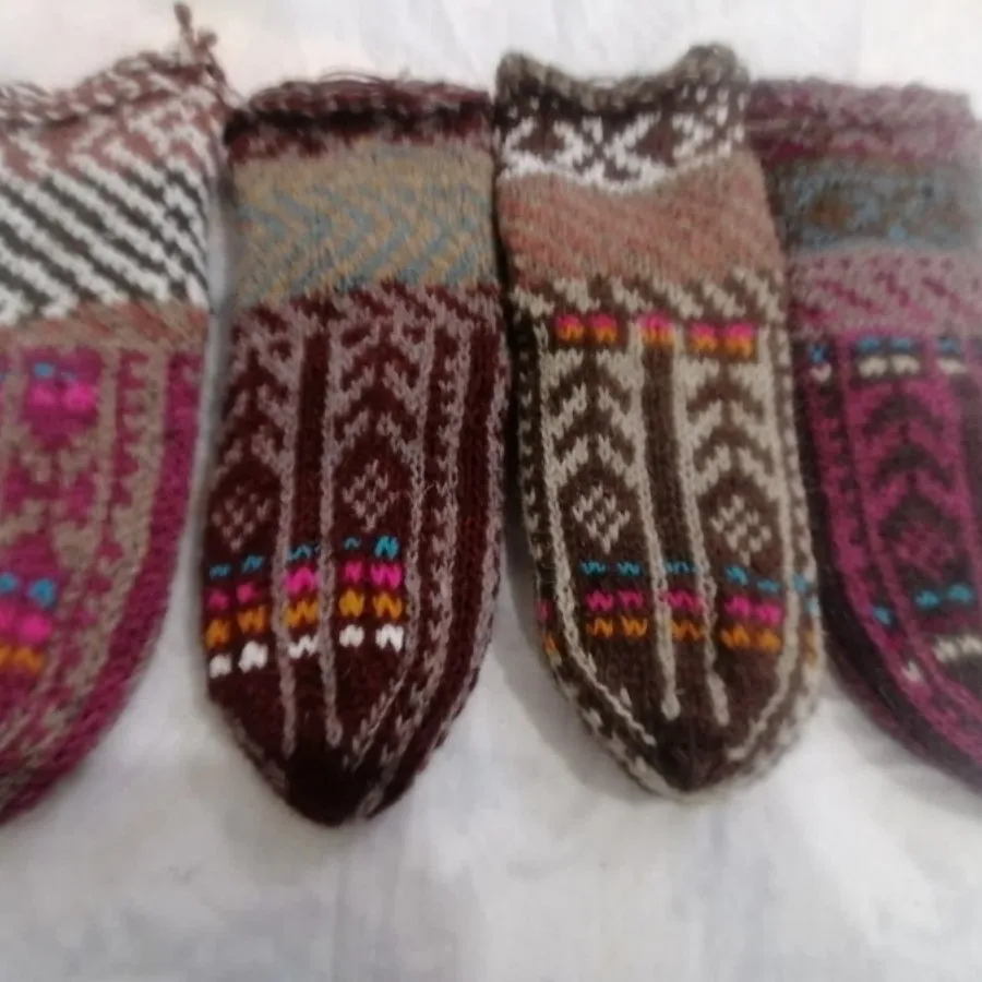 پاپوش پشمی ضخیم،پر نفش