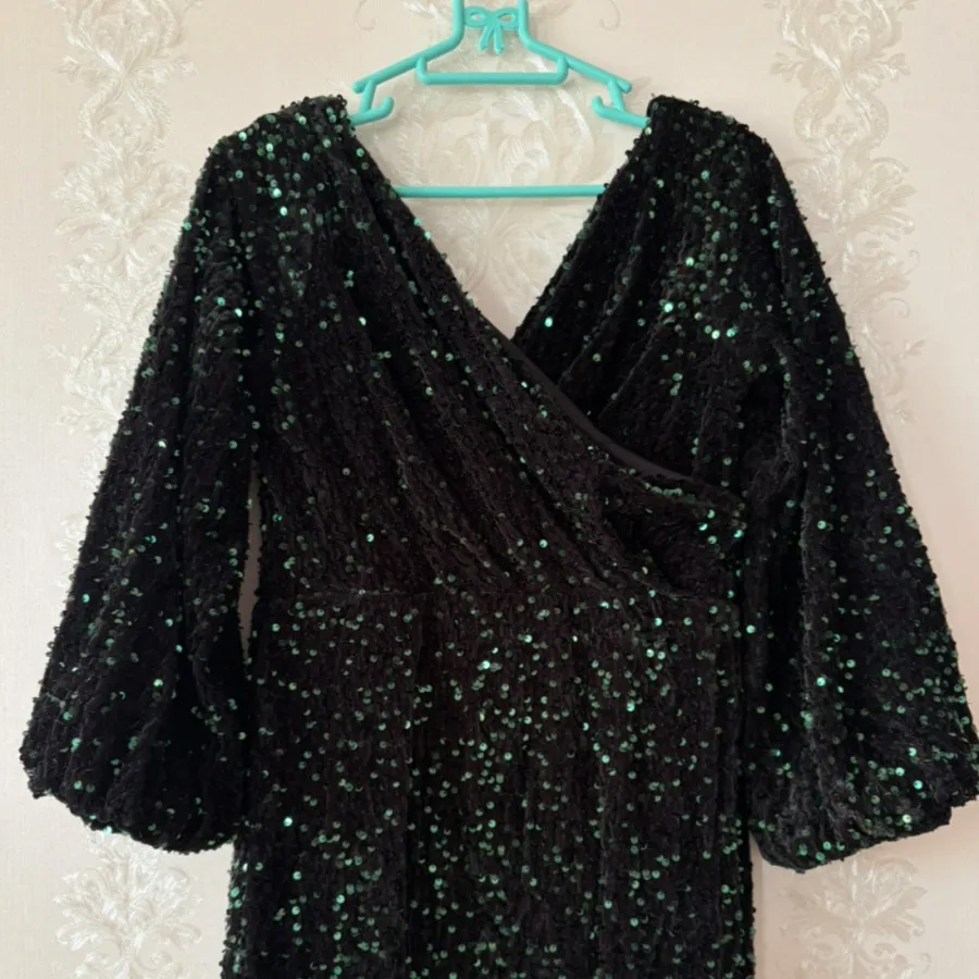 پیراهن مجلسی پولکی