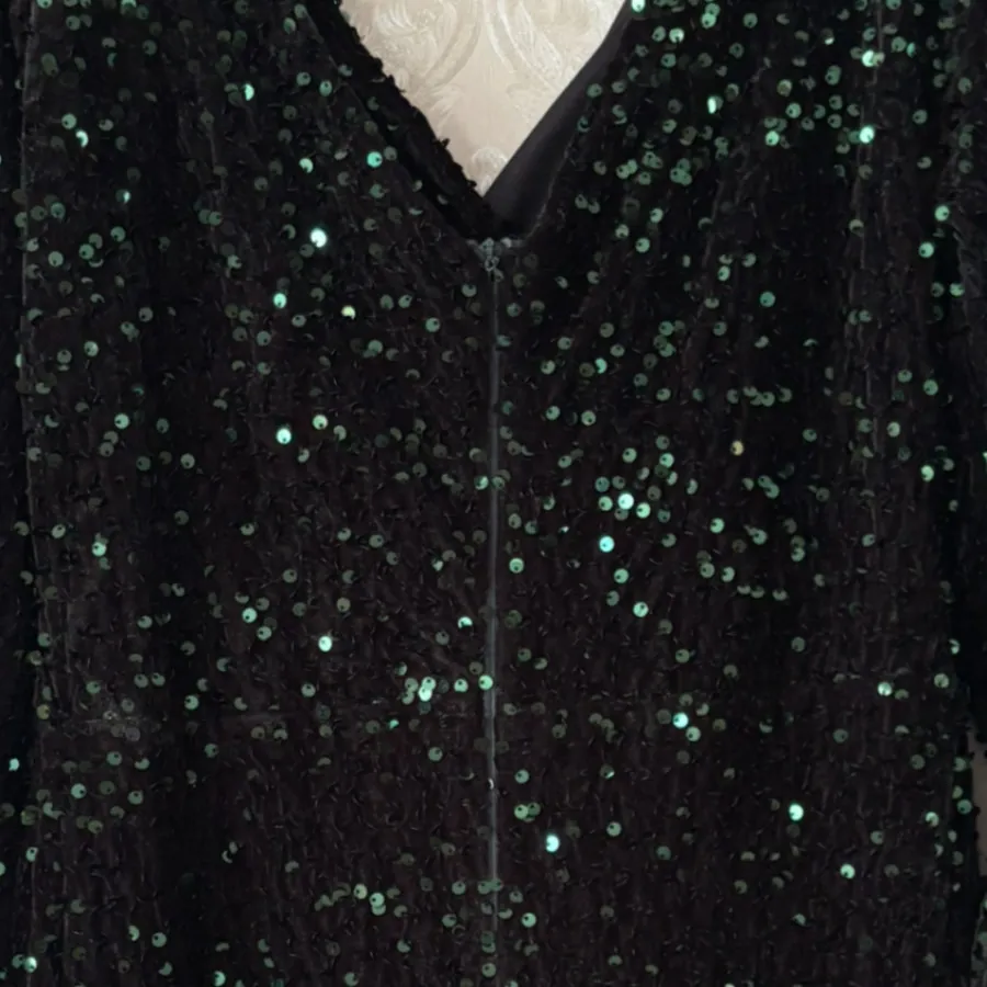 پیراهن مجلسی پولکی