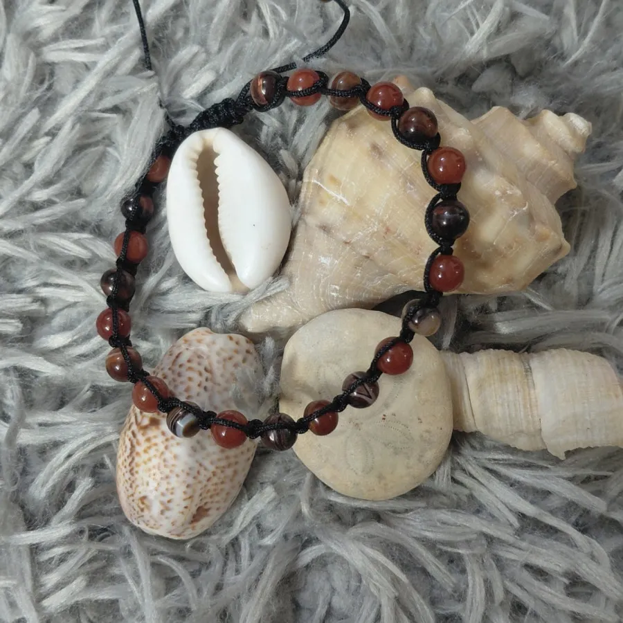 دستبند سنگ طبیعی مردانه