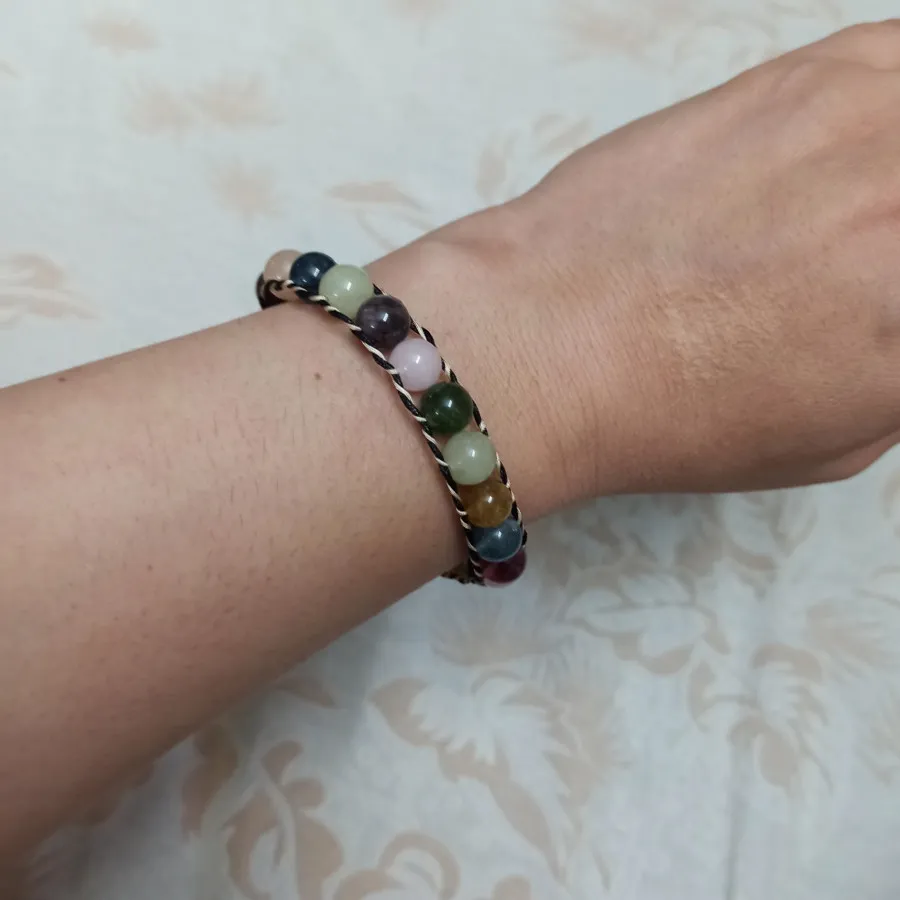 دستبند سنگ طبیعی