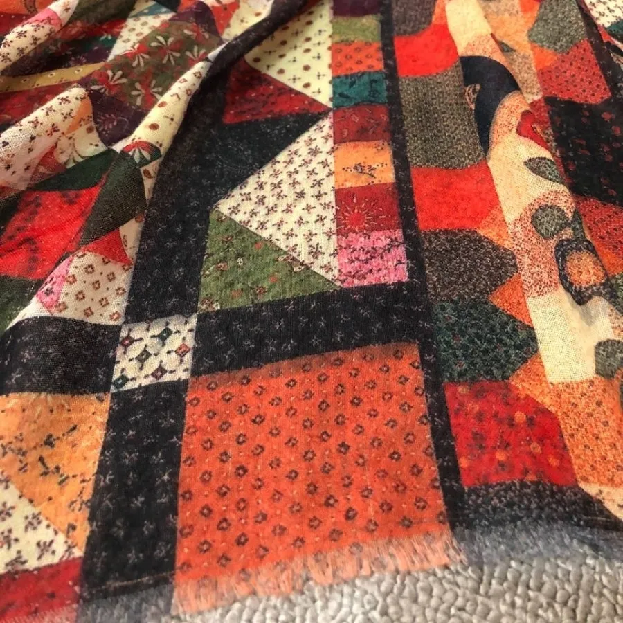 روسری آبرنگی