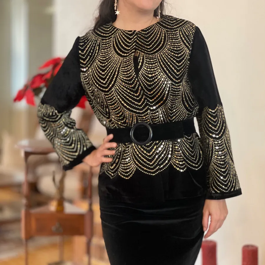 دو کت مخمل مجلسی