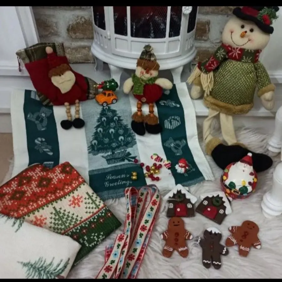 رومیزی طرح کاج کریسمس