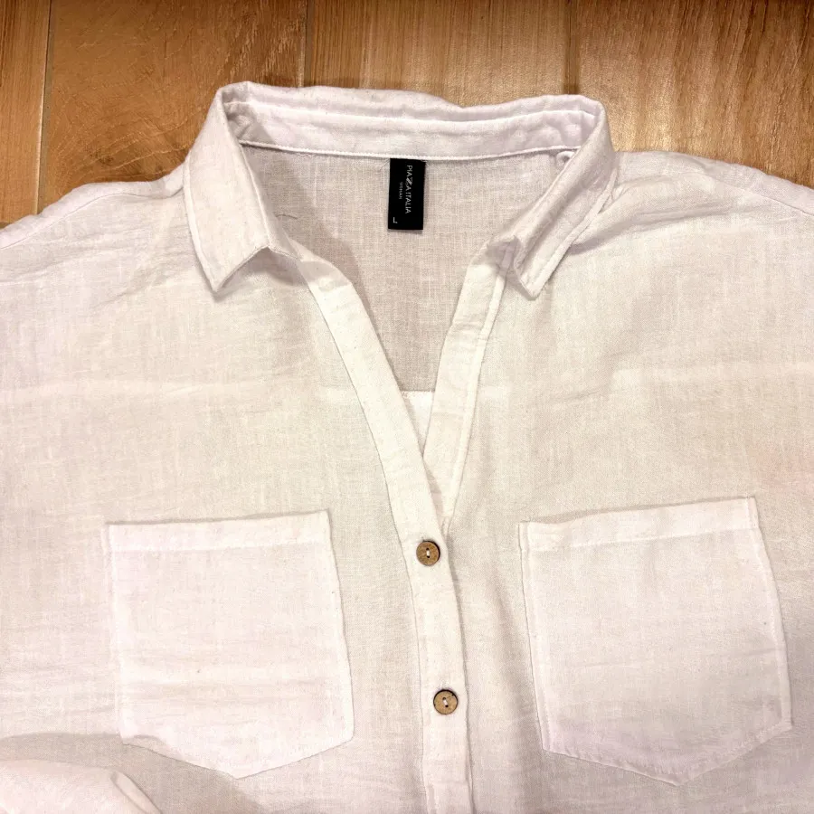 شومیز نخی سفید