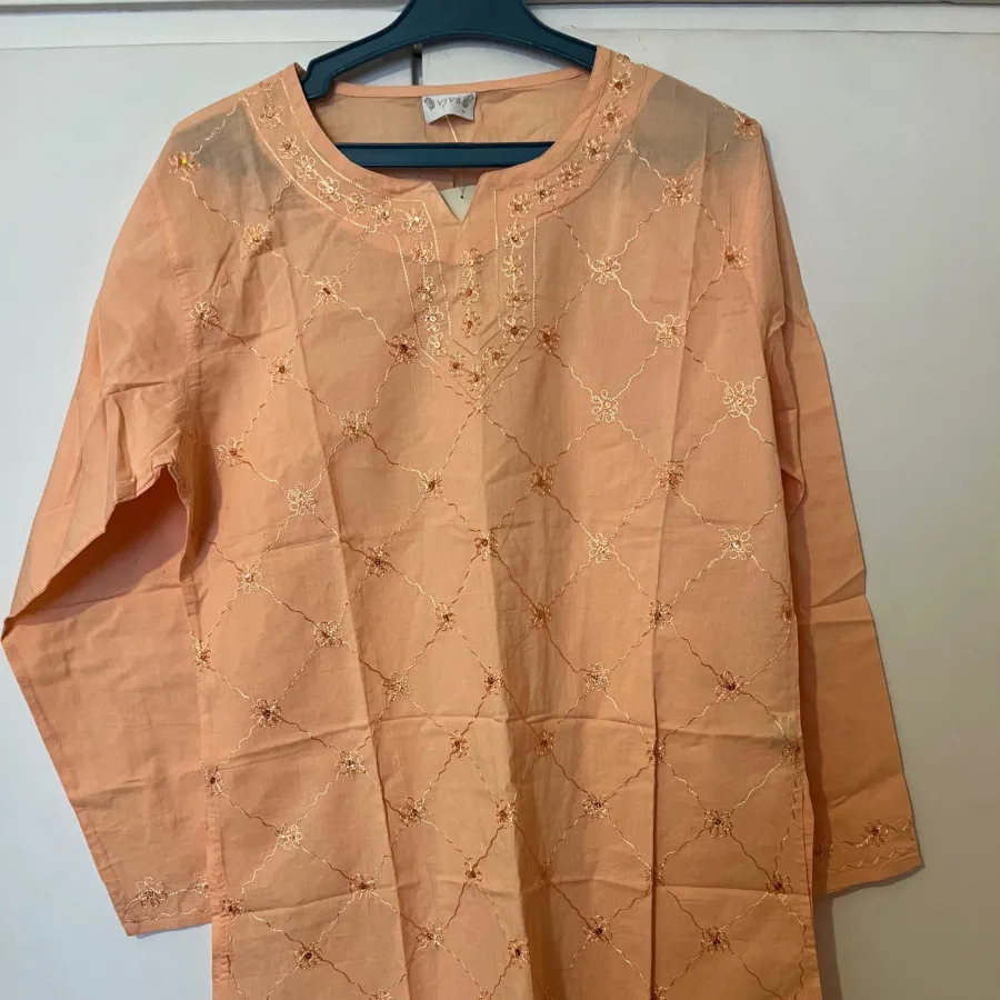 مانتو سوزن دوزی شده هندی