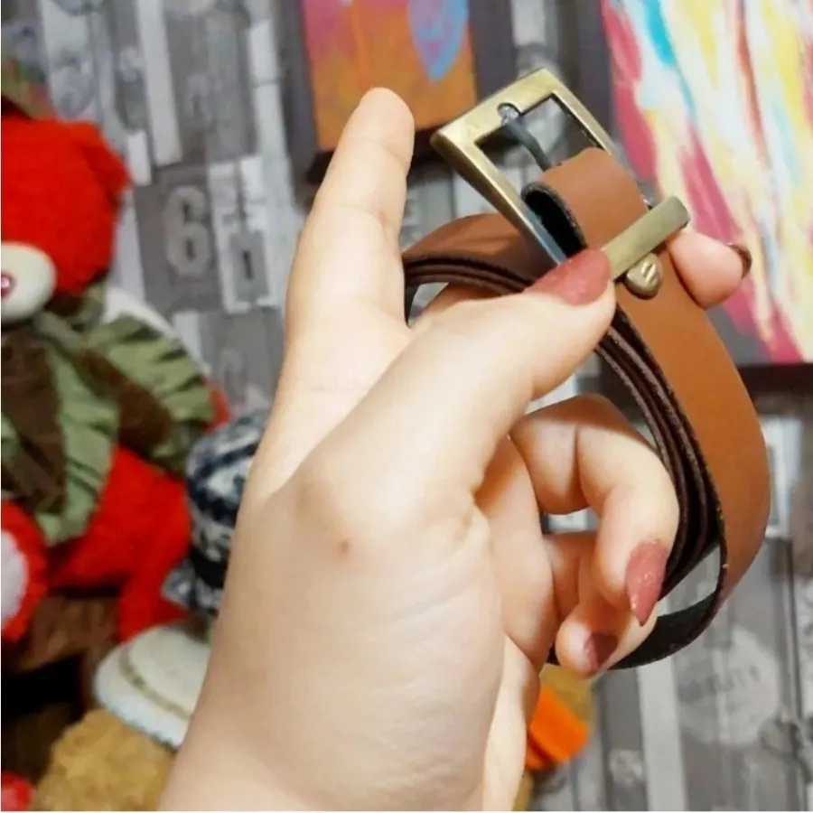 دوتا کمربندچرمی نو