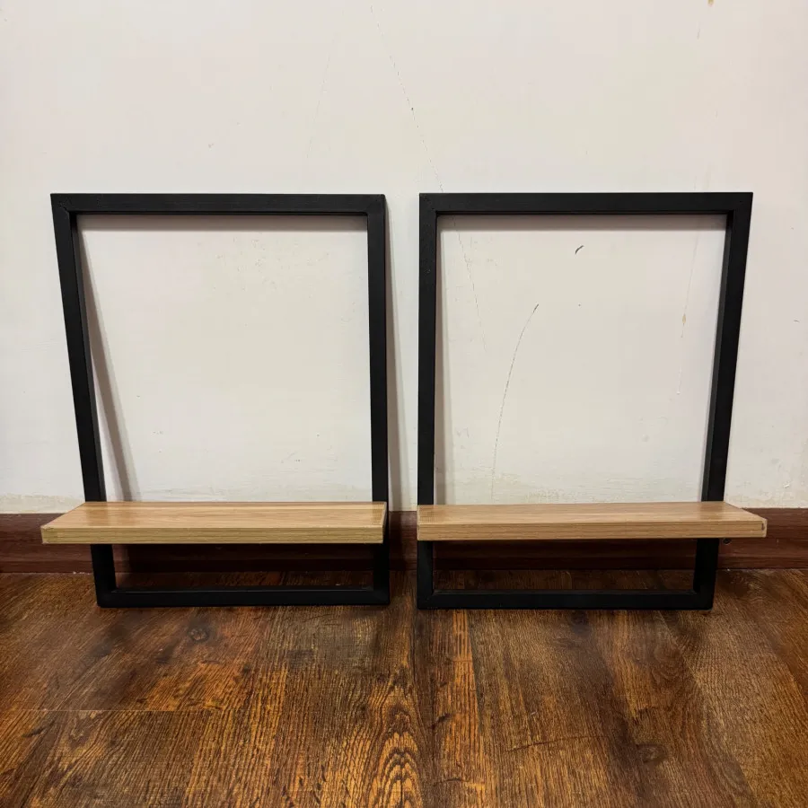 شلف فلز و‌ چوب