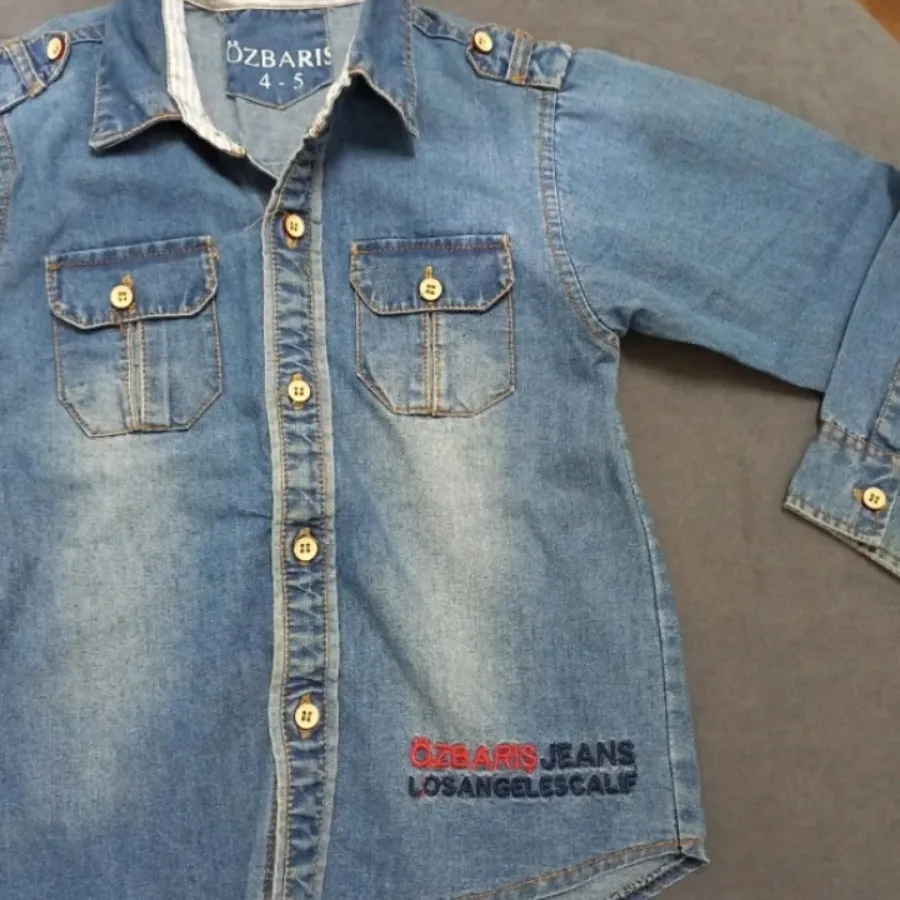 پیرهن جین پسرانه