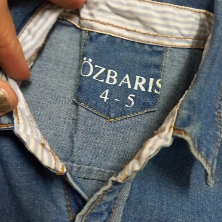 پیرهن جین پسرانه