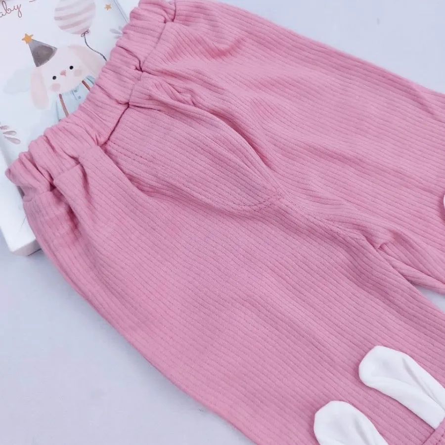 بلوز شلوار صورتی خرگوش گو