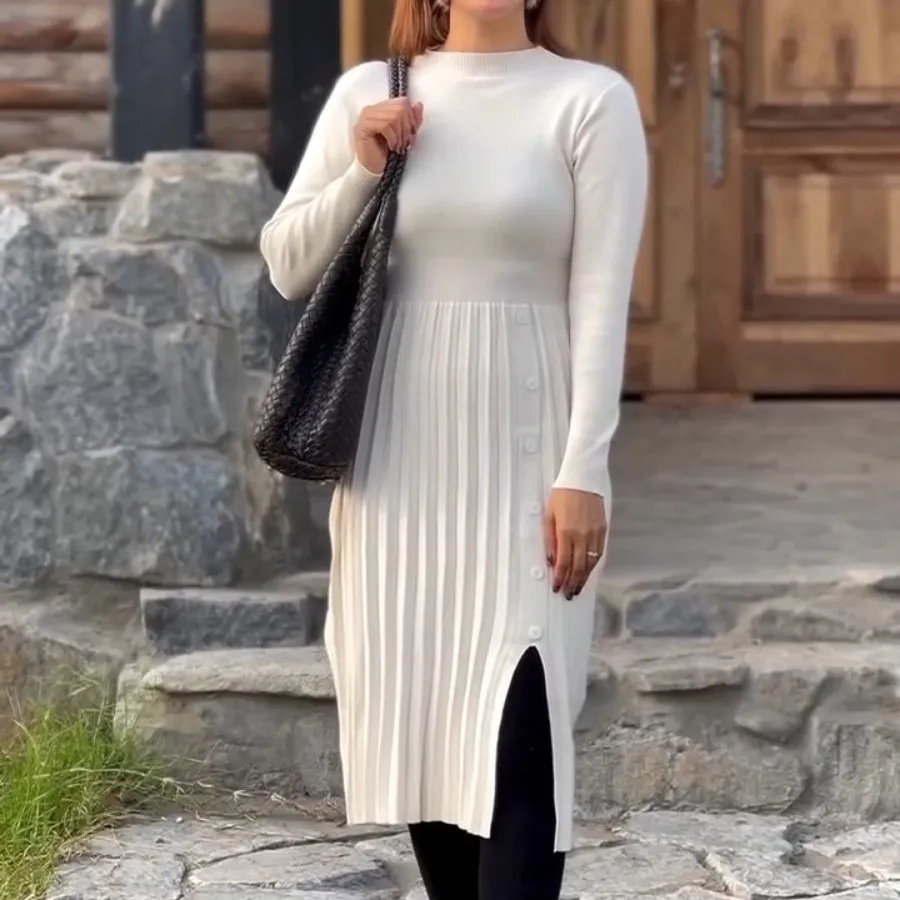 پیراهن بافت گرم شیک