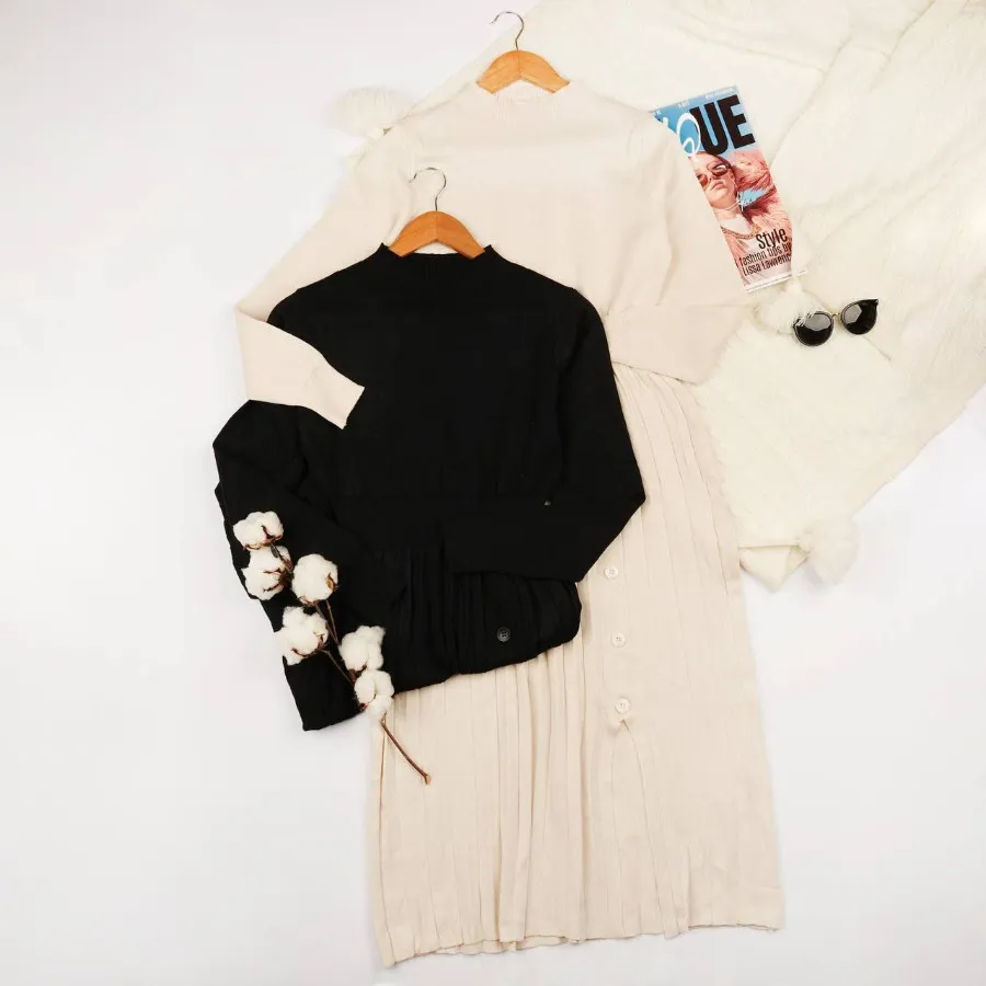 پیراهن بافت گرم شیک