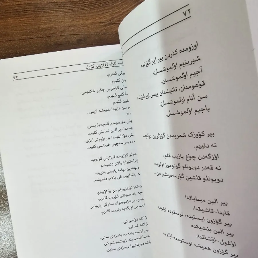 شدن و کتاب شعر  ترکی