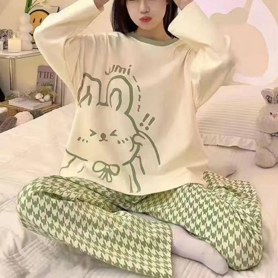 ست دوتیکه آستین بلند